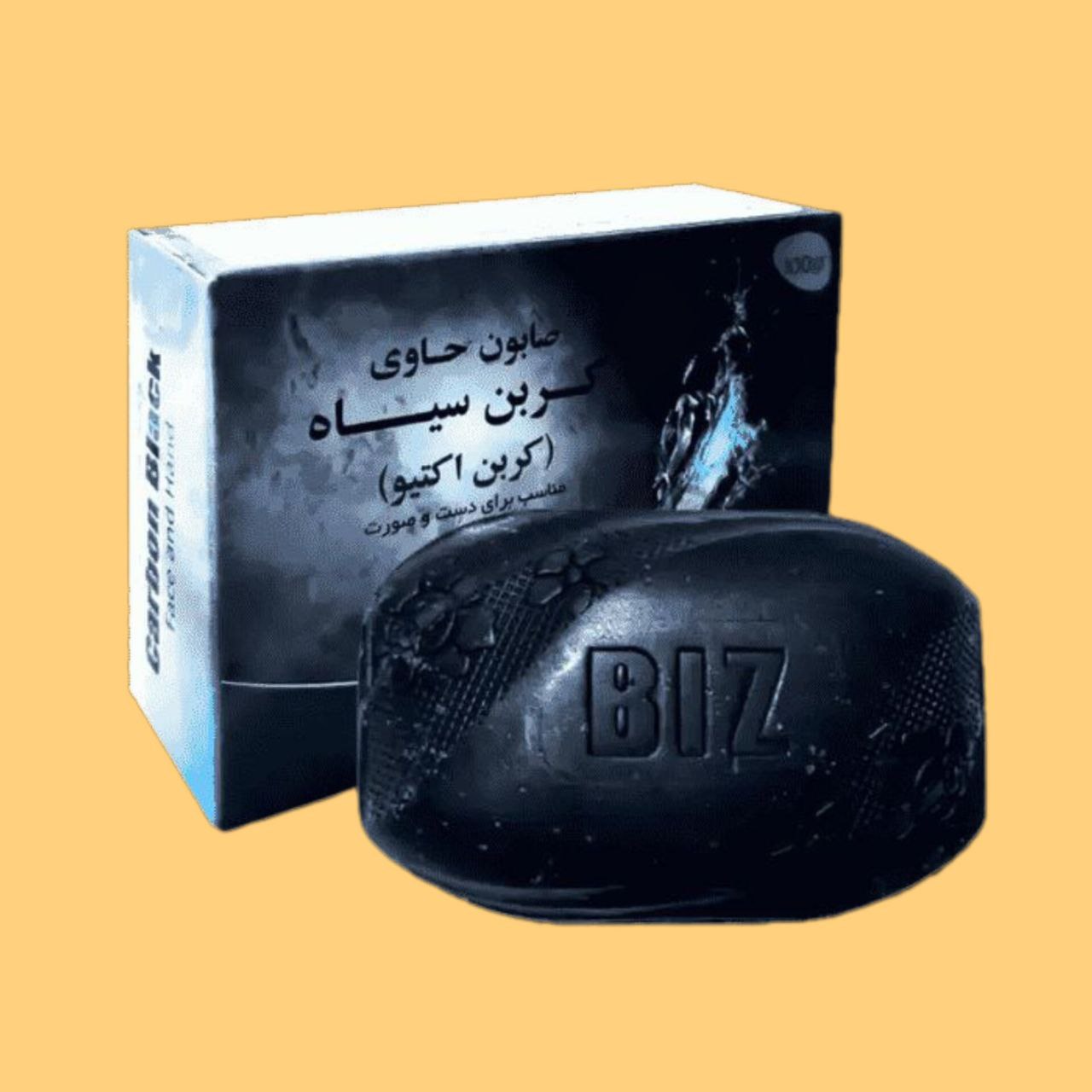 پک 3 عددی صابون دست و صورت حاوی کربن سیاه (کربن اکتیو)