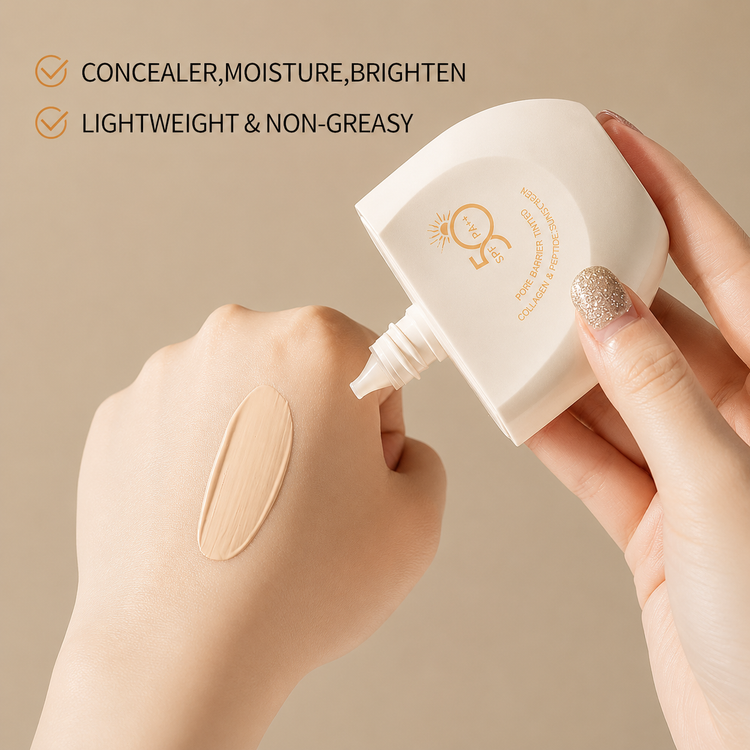 کرم ضد آفتاب رنگی کلاژن و پپتید استلین SPF50 PA++ اورجینال