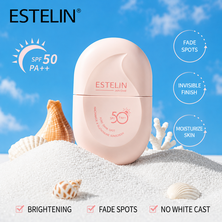 کرم ضد آفتاب ضد لک و روشنکننده استلین SPF50 PA++ اورجینال