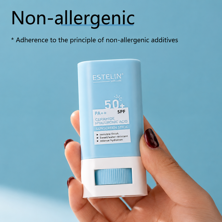 استیک ضد آفتاب SPF50+ استلین اورجینال حاوی سرامید و هیالورونیک اسید