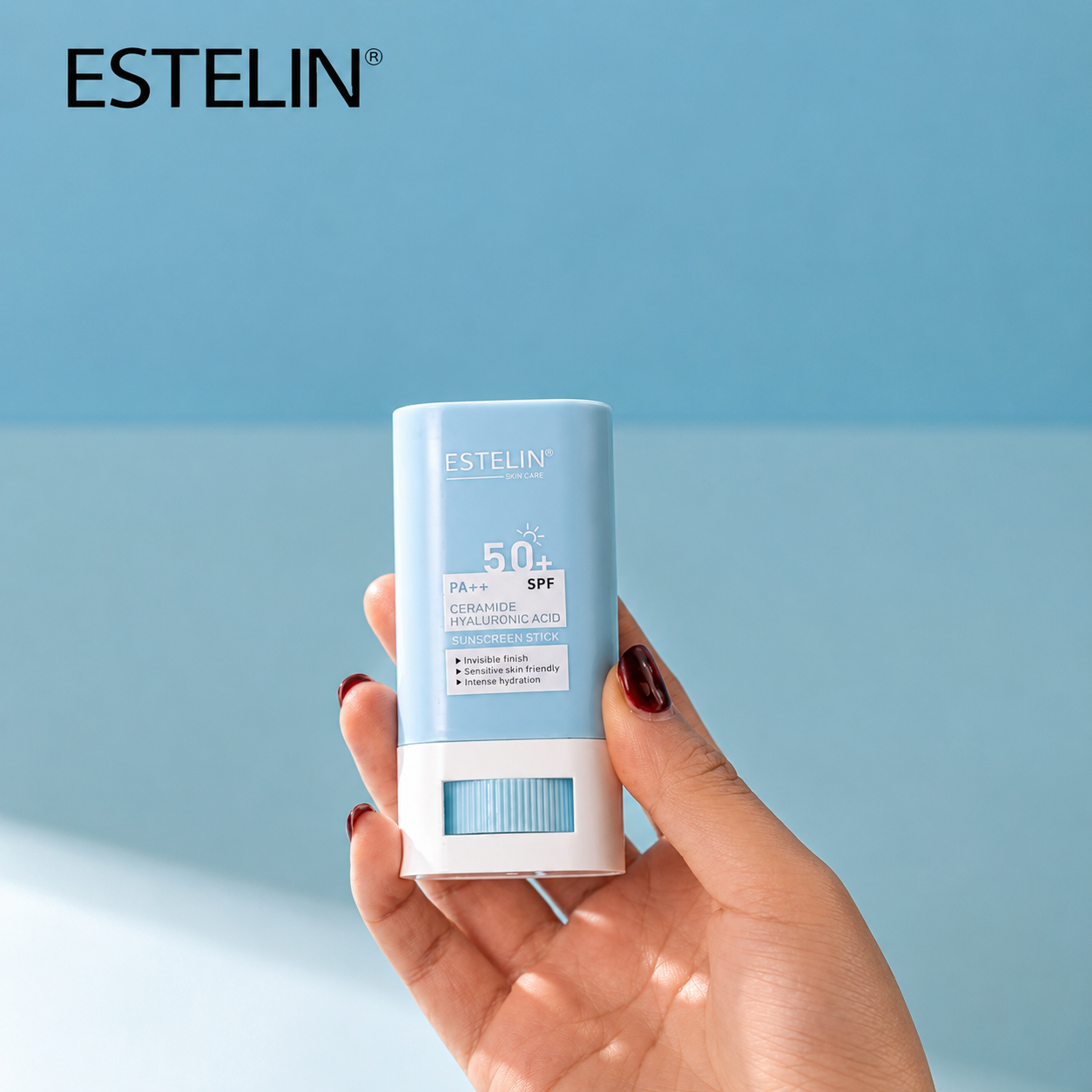 استیک ضد آفتاب SPF50+ استلین اورجینال حاوی سرامید و هیالورونیک اسید