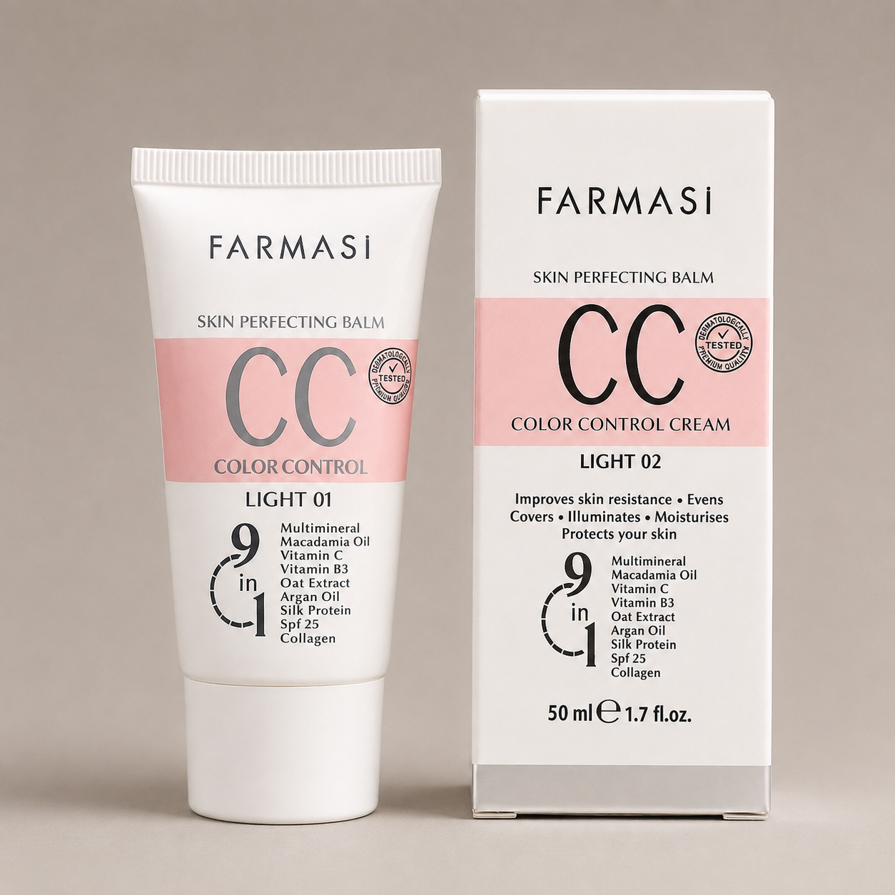 سی سی کرم مدل Color Control با SPF 25