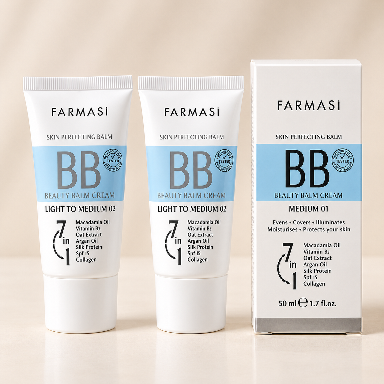 بی‌بی کرم ۷ کاره Skin Perfecting Balm – دو رنگ