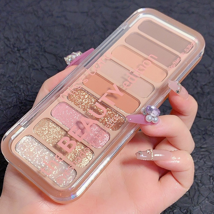 پالت سایه چشم ۹ رنگ Miss Lara مدل Beauty Edition