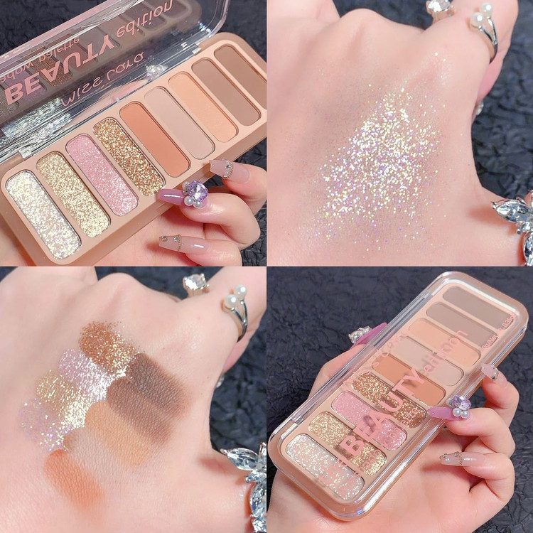 پالت سایه چشم ۹ رنگ Miss Lara مدل Beauty Edition