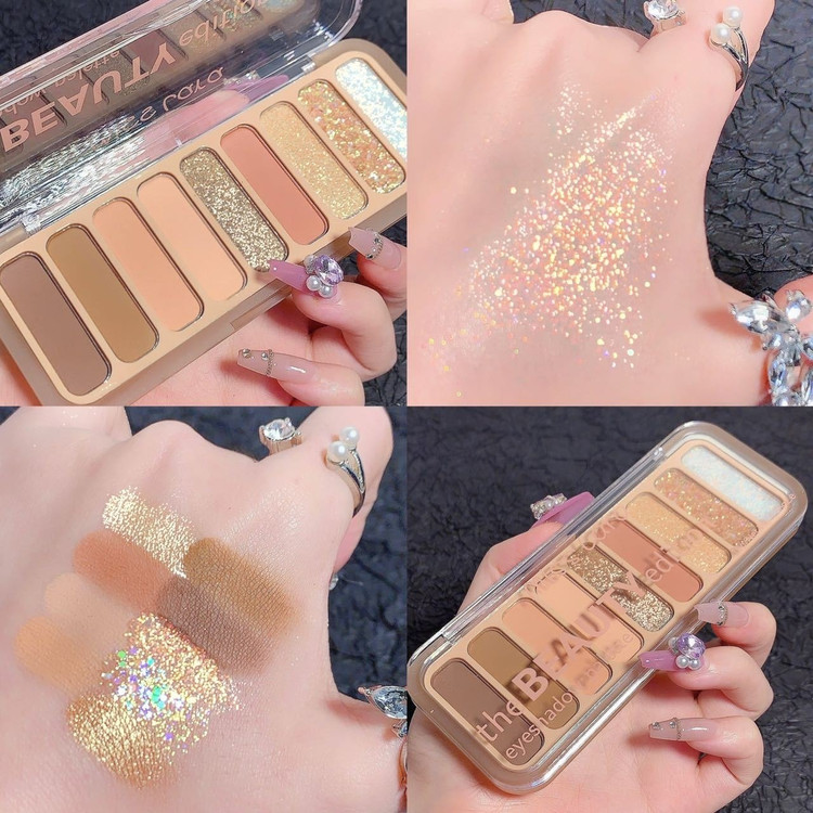 پالت سایه چشم ۹ رنگ Miss Lara مدل Beauty Edition