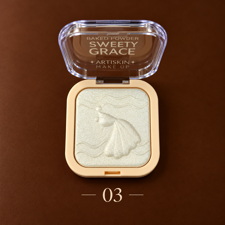 هایلایتر پودری طرح ماهی آرت اسکین مدل Sweety Grace