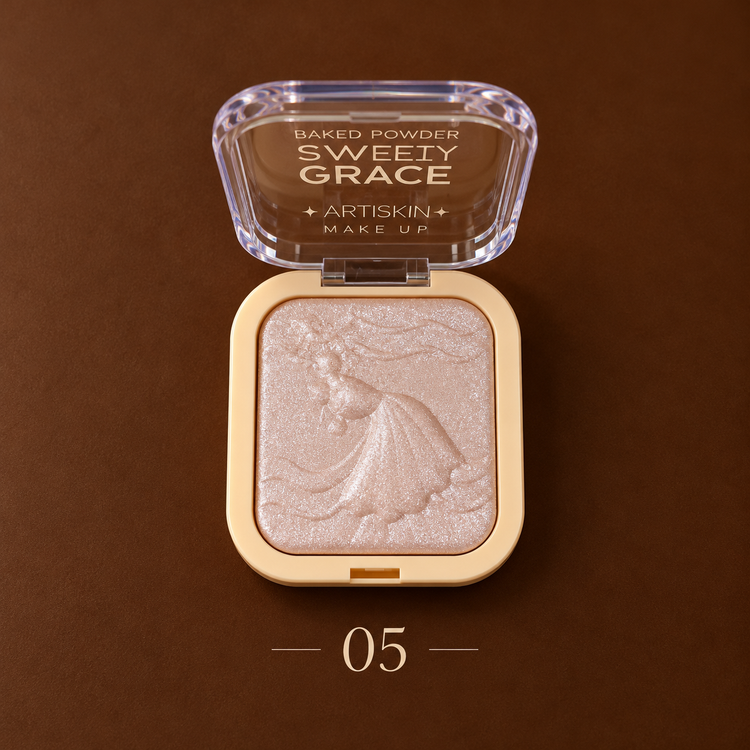 هایلایتر پودری طرح ماهی آرت اسکین مدل Sweety Grace