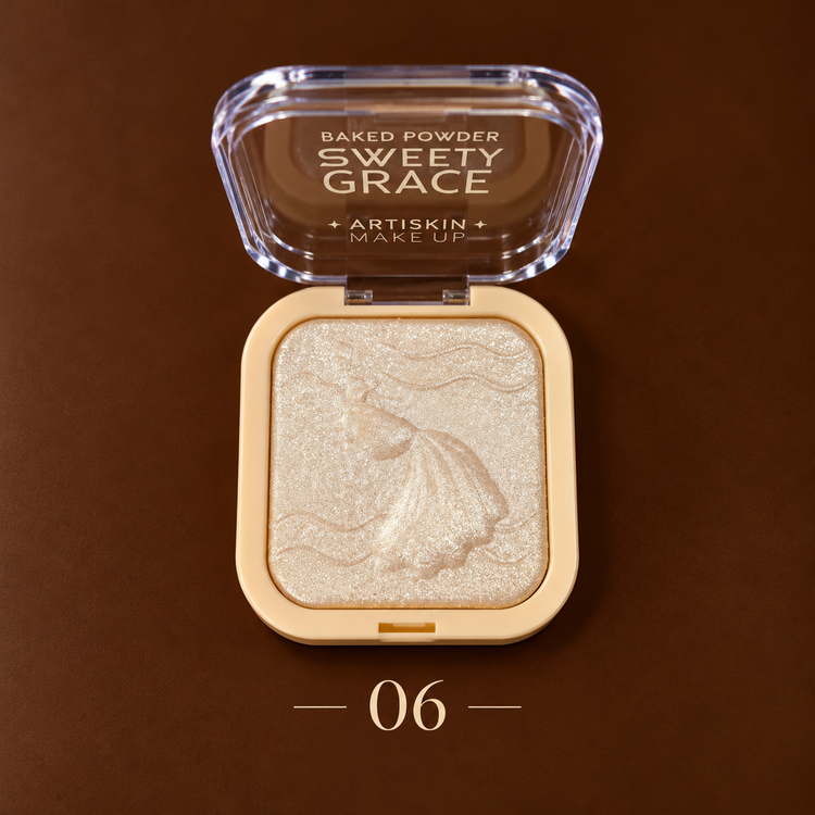 هایلایتر پودری طرح ماهی آرت اسکین مدل Sweety Grace