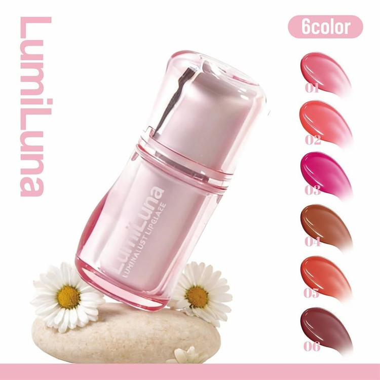 لیپ گلاس براق و آبرسان LumiLuna مدل Luminalust Lipglaze