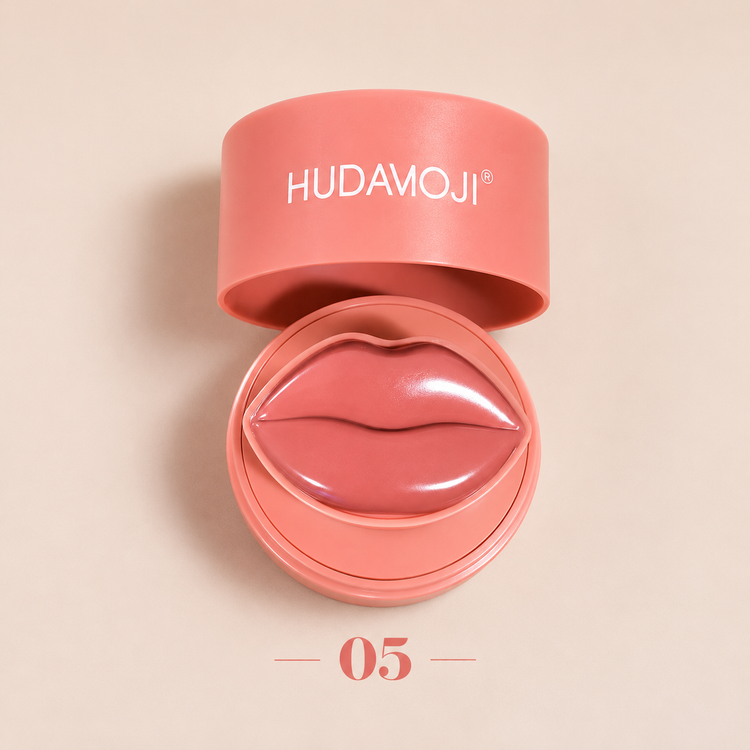 رژگونه و رژلب دوکاره طرح لب هدی موجی HUDAMOJI