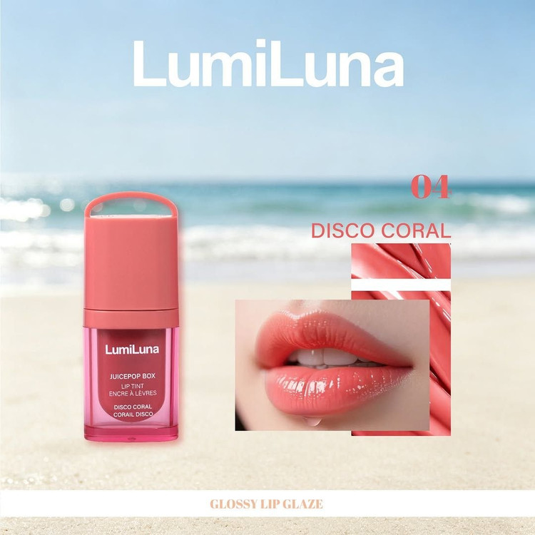 لیپ تینت مایع لومی لونا LumiLuna مدل Juicepop Box
