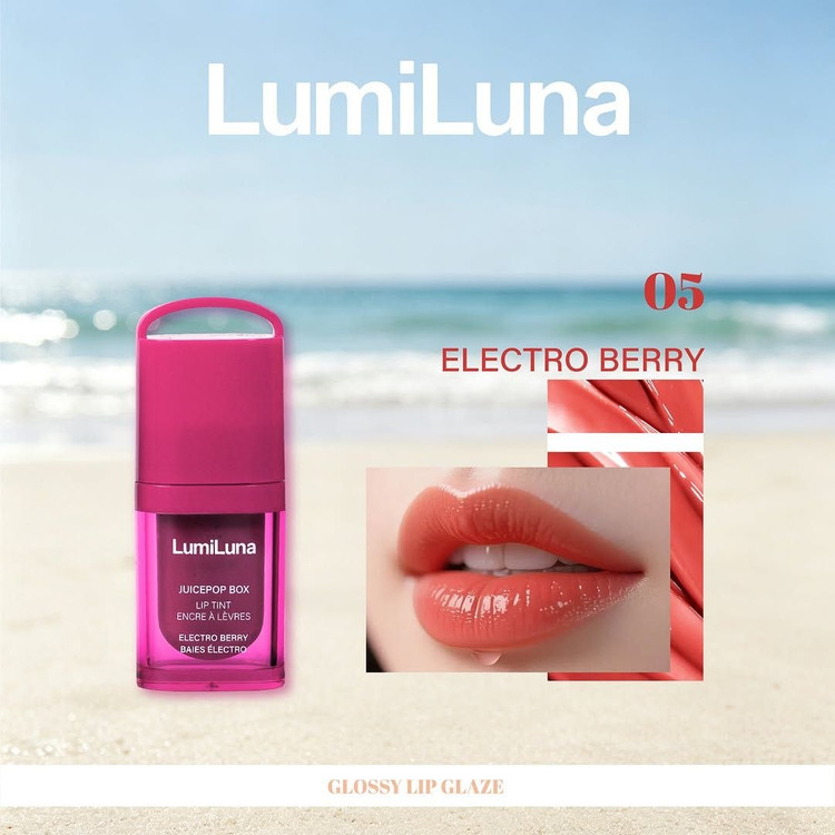 لیپ تینت مایع لومی لونا LumiLuna مدل Juicepop Box