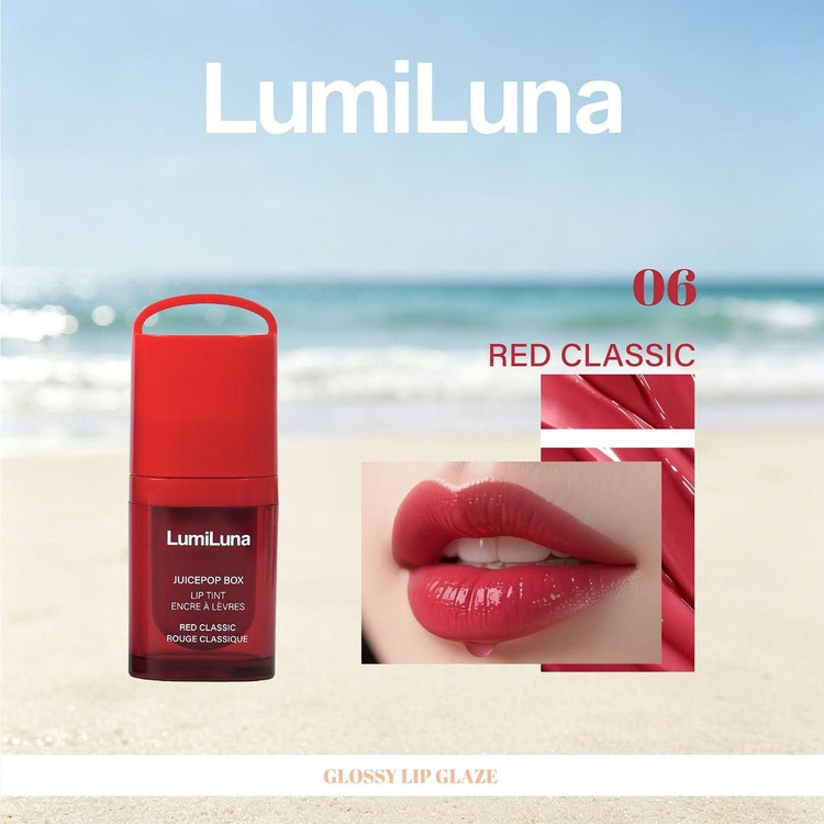 لیپ تینت مایع لومی لونا LumiLuna مدل Juicepop Box