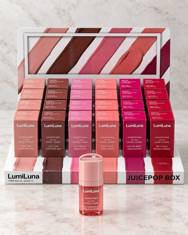 لیپ تینت مایع لومی لونا LumiLuna مدل Juicepop Box